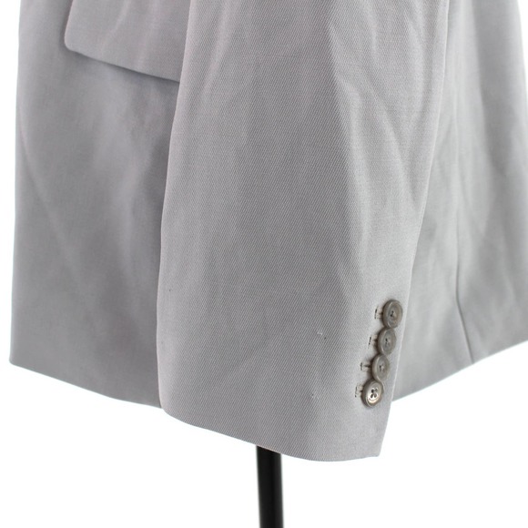 Babaton Atelier Agency Pewter Oversized Single Breasted Blazer 2 Relaxed Jacket - Picture 4 of 9